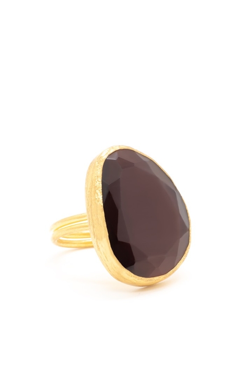 Anillo Cecily Tallas Adaptable Colores Ciruela