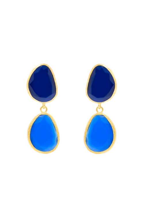 Pendiente Simone Tallas Talla única Colores Azul Eléctrico