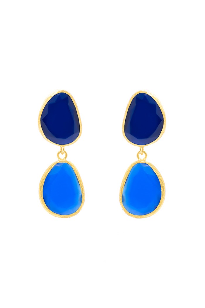 Pendiente Simone Tallas Talla única Colores Azul Eléctrico