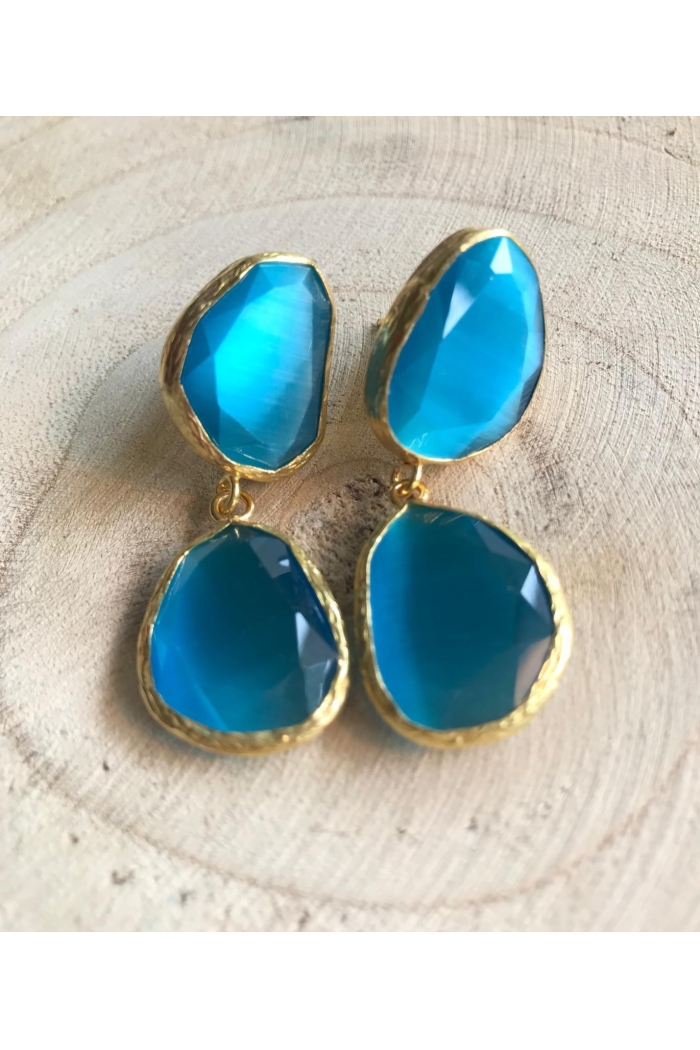 Pendiente Simone Colores Azul Tallas Talla única