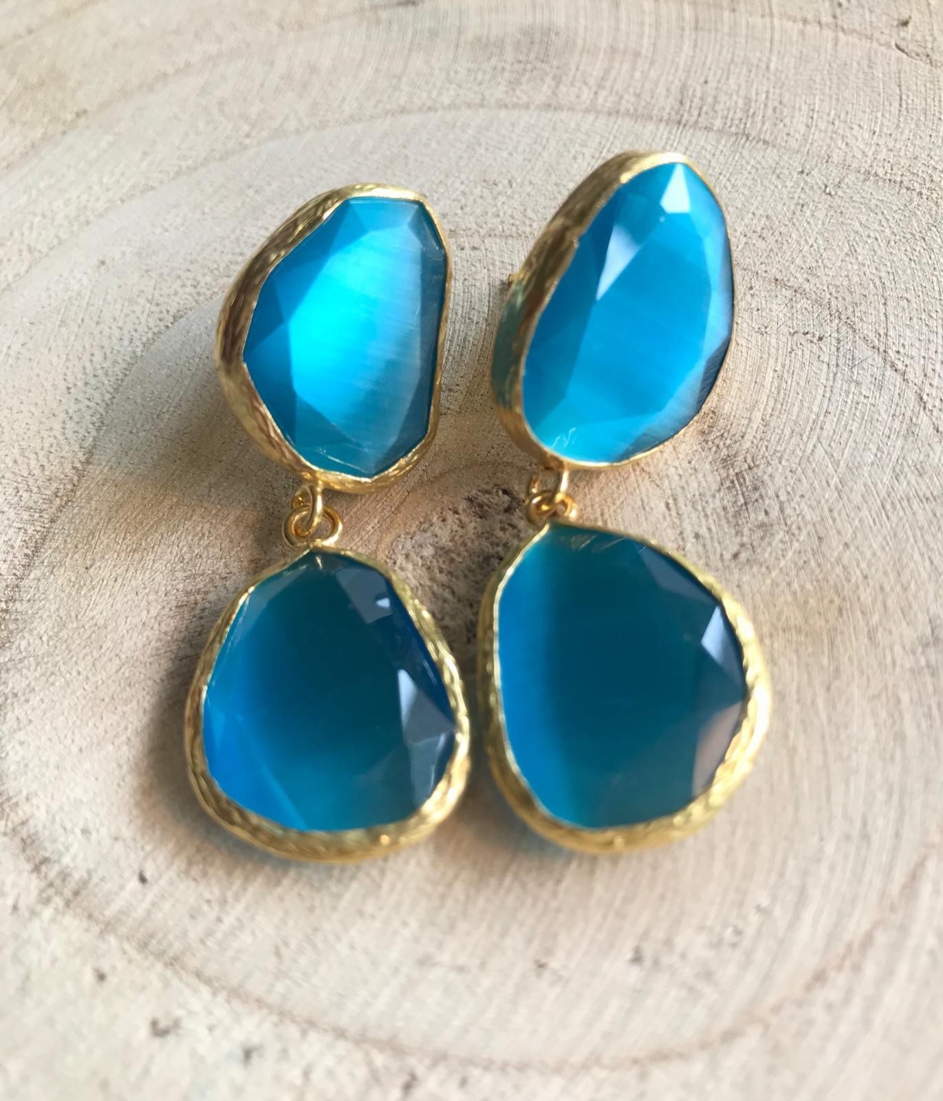 Pendiente Simone Colores Azul Tallas Talla única