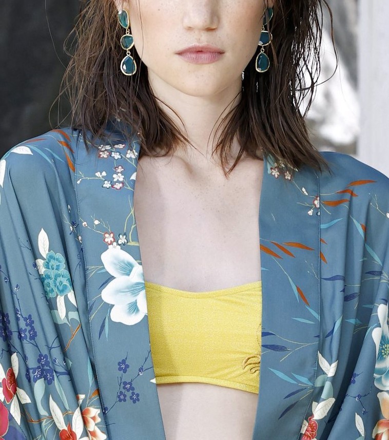 Pendiente Marnie Tallas Talla única Colores Azul verdoso