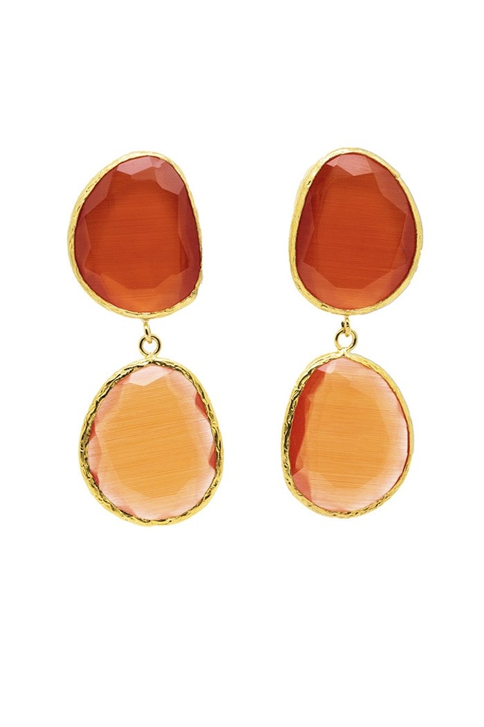 Pendiente Briona Tallas Talla única Colores Coral