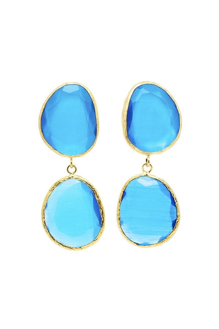 Pendiente Briona Tallas Talla única Colores Azul mar