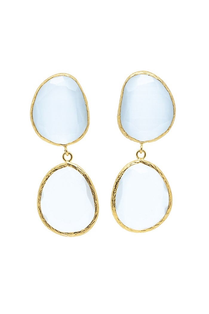 Pendiente Briona Tallas Talla única Colores Blanco