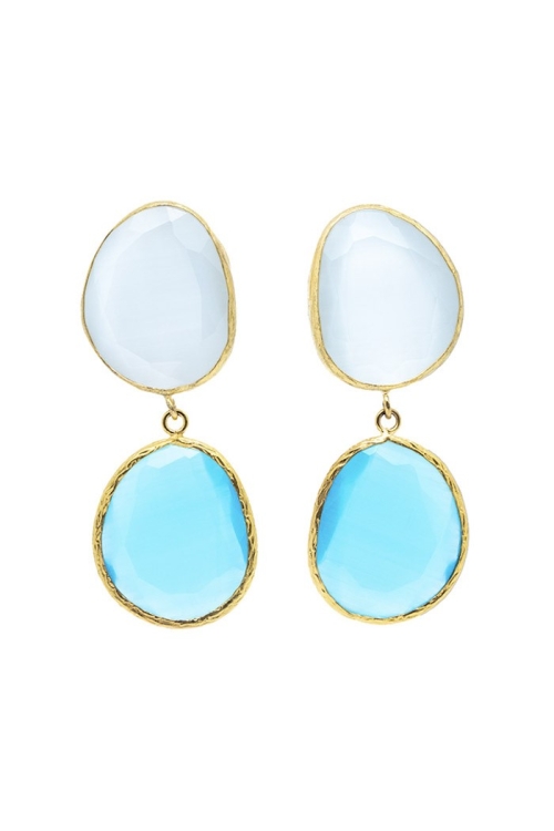 Pendiente Suzanne Colores Azul Tallas Talla única