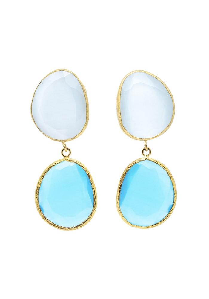 Pendiente Suzanne Colores Azul Tallas Talla única