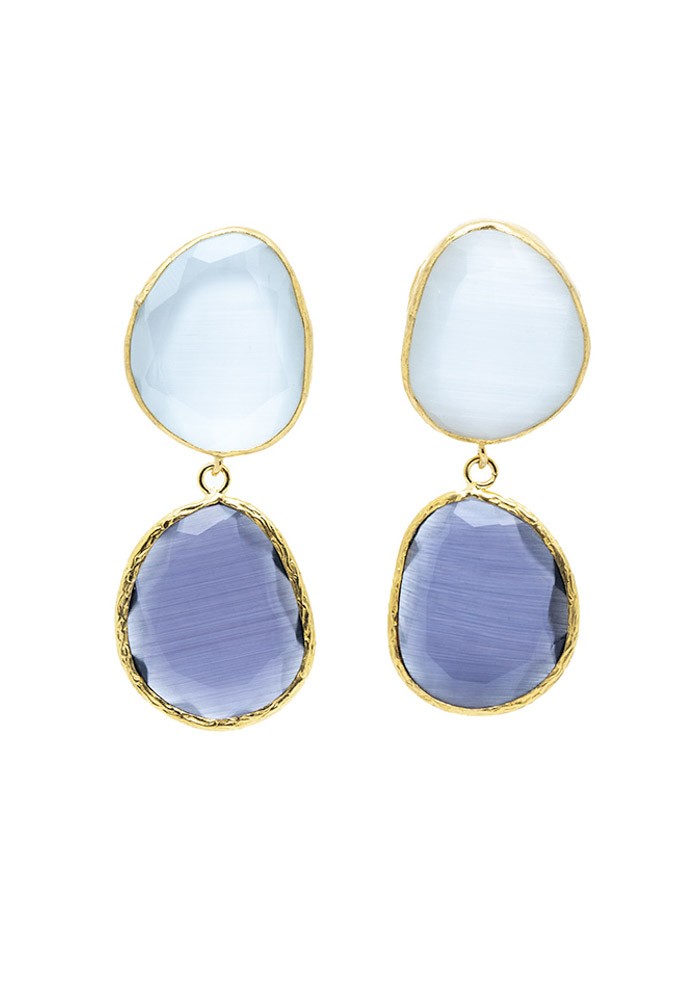 Pendiente Suzanne Tallas Talla única Colores Lila