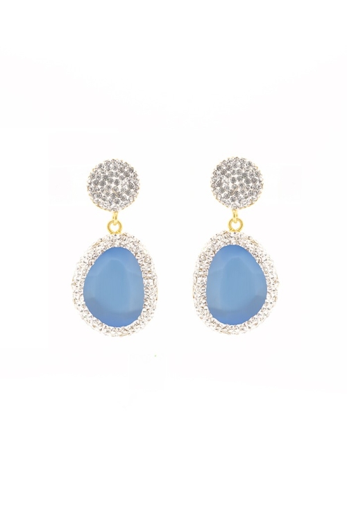 Pendiente Jenna Colores Azul Tallas Talla única