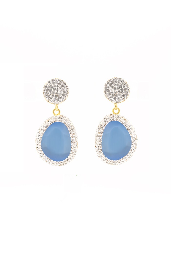 Pendiente Jenna Colores Azul Tallas Talla única