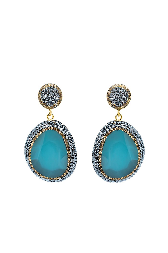 Pendiente Candy Tallas Talla única Colores Aguamarina