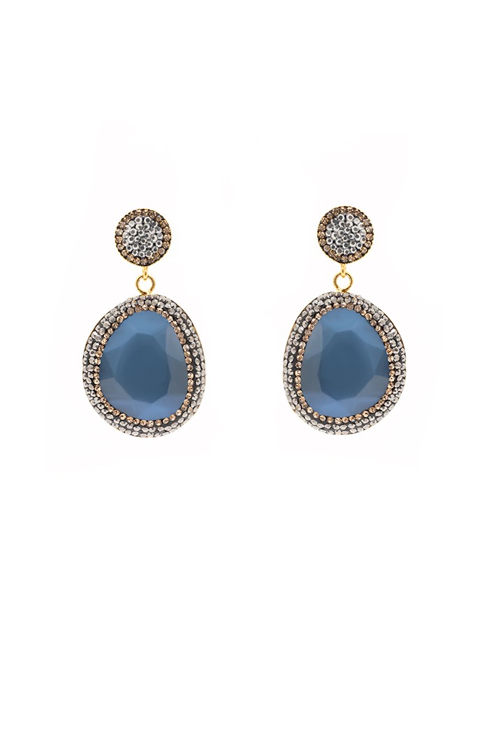 Candy earring Colours Blue Sizes One size