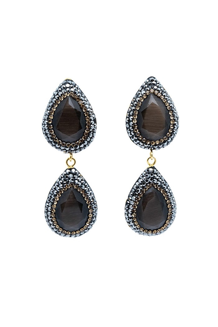 Pendiente Sky Tallas Talla única Colores Marrón