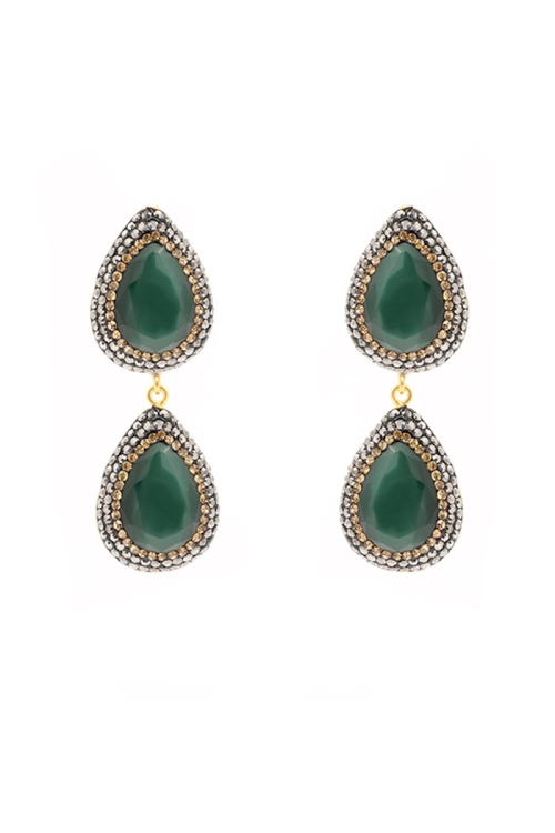 Pendiente Sky Colores Verde Tallas Talla única