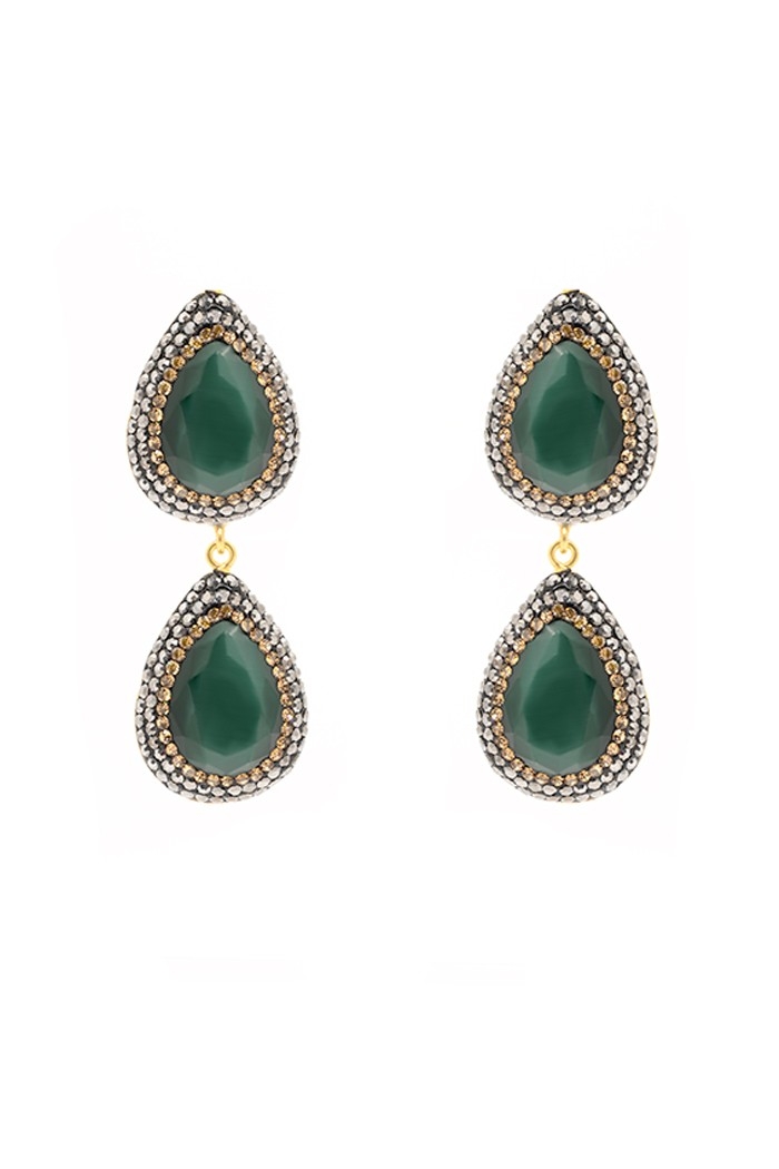 Pendiente Sky Colores Verde Tallas Talla única