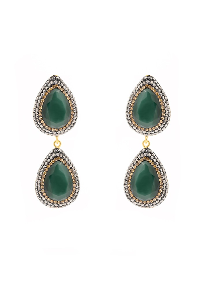 Pendiente Sky Colores Verde Tallas Talla única