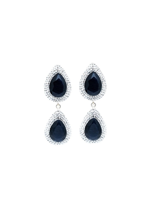 Pendiente Gia Colores Negro Tallas Talla única