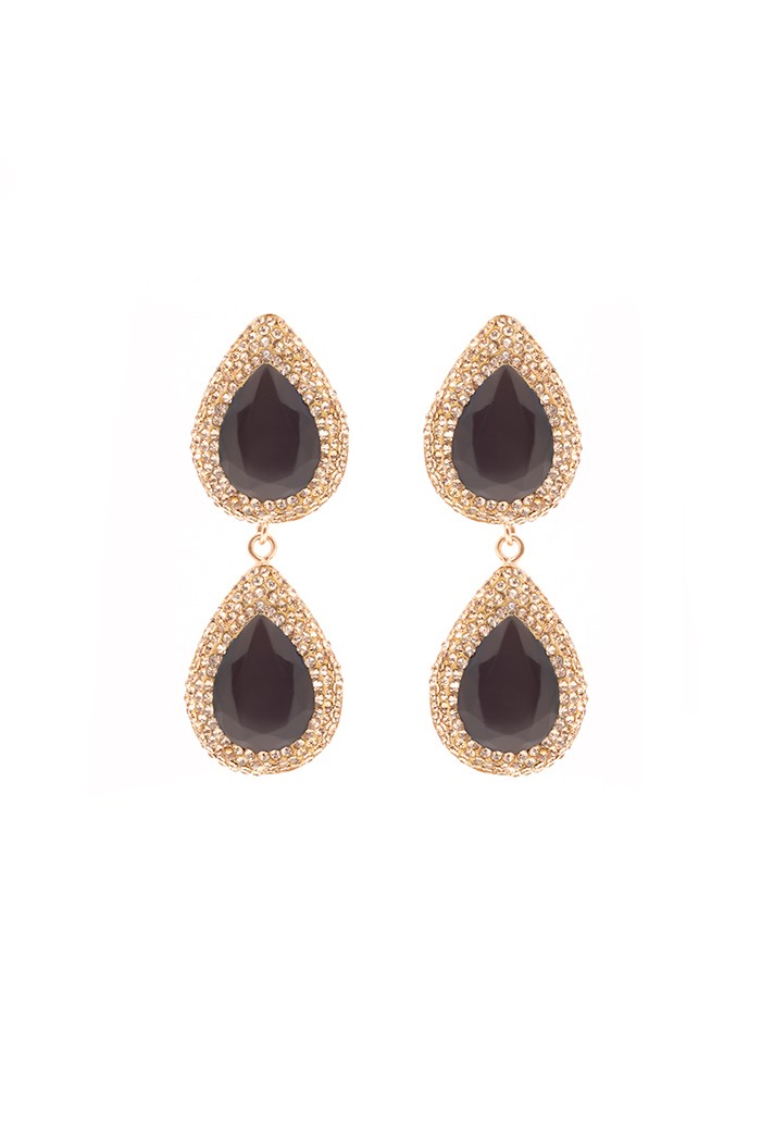 Boucle d'oreille Sia Tailles Une taille  Couleurs Marron