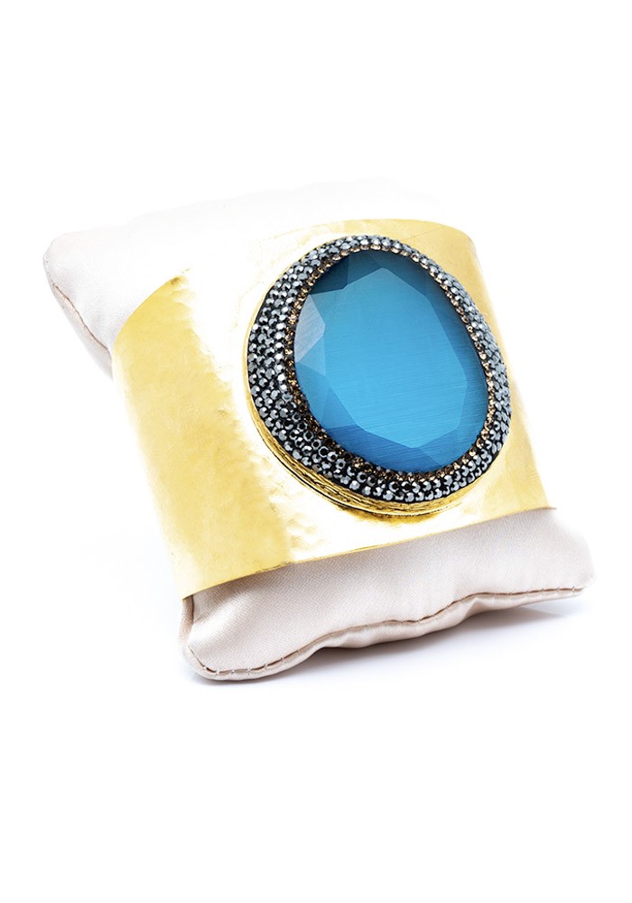 Brazalete Alison Colores Azul Tallas Adaptable