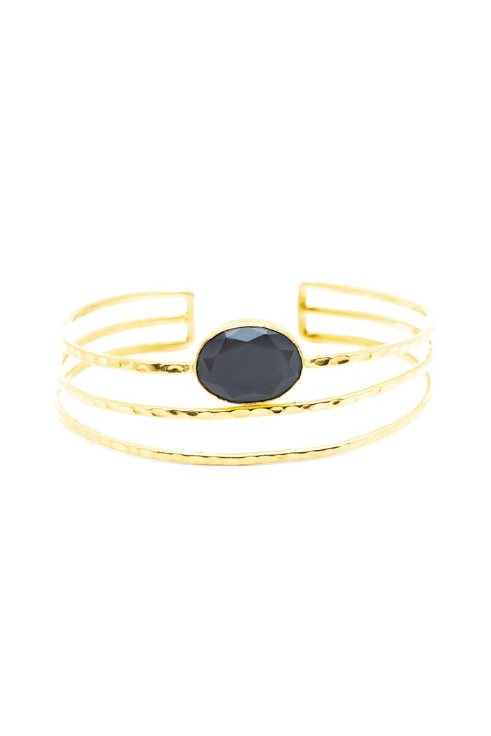 Bracelet Lucie  Couleurs Noir Tailles Adaptable