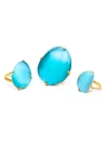 Anillo Noah Tallas Adaptable Colores Aguamarina Anillo Noah Tallas Adaptable Colores Aguamarina