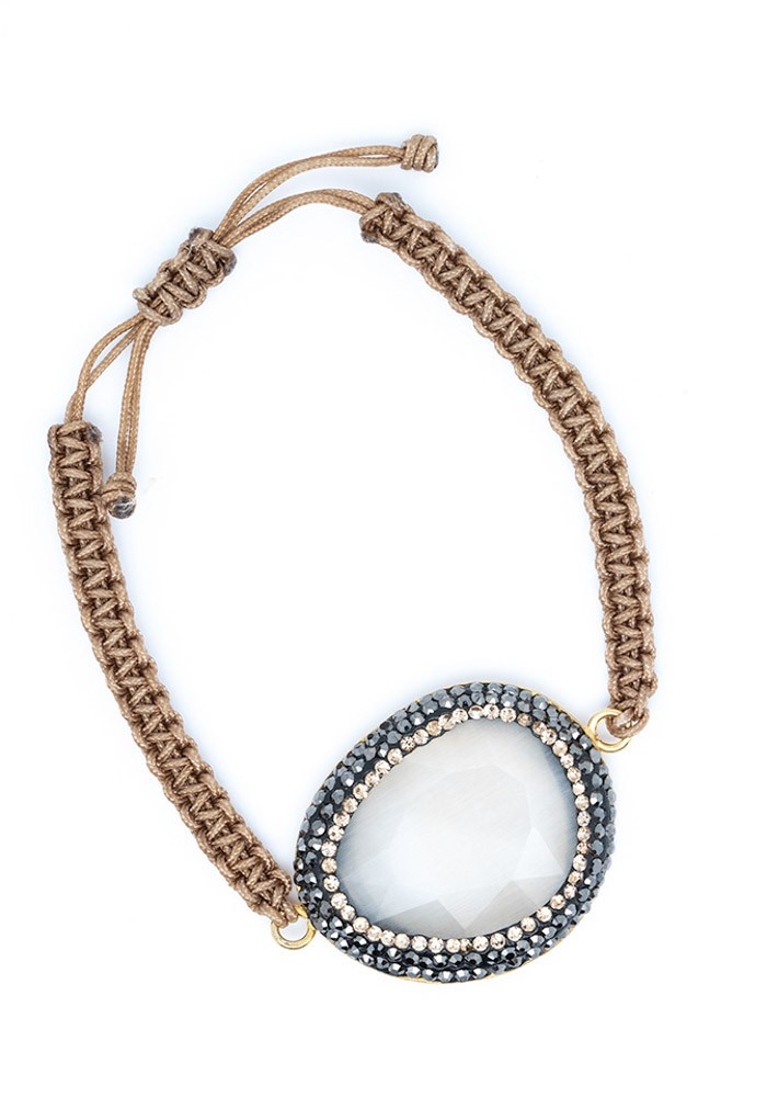 Pulsera Agathe Colores Blanco Tallas Adaptable