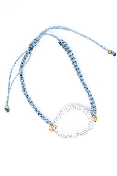 Pulsera Aggie Colores Blanco Tallas Adaptable