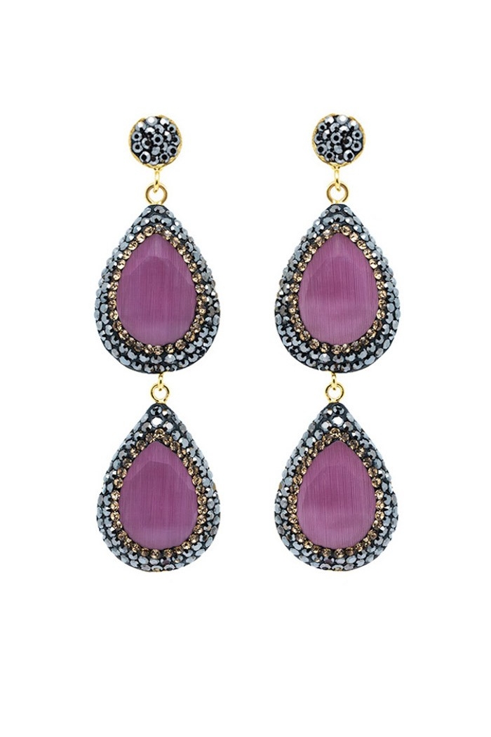 Pendiente Estelle Tallas Talla única Colores Rosa Fuerte