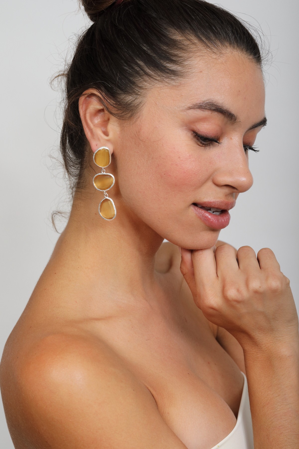 Pendiente Silver Tallas Talla única Colores Amarillo Claro