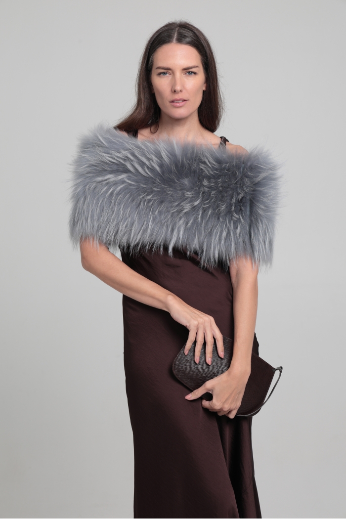 Stole Dana - One size, Light Blue