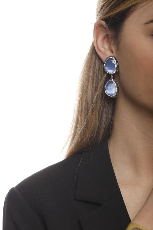 Pendiente Idina Colores Azul Tallas Talla única