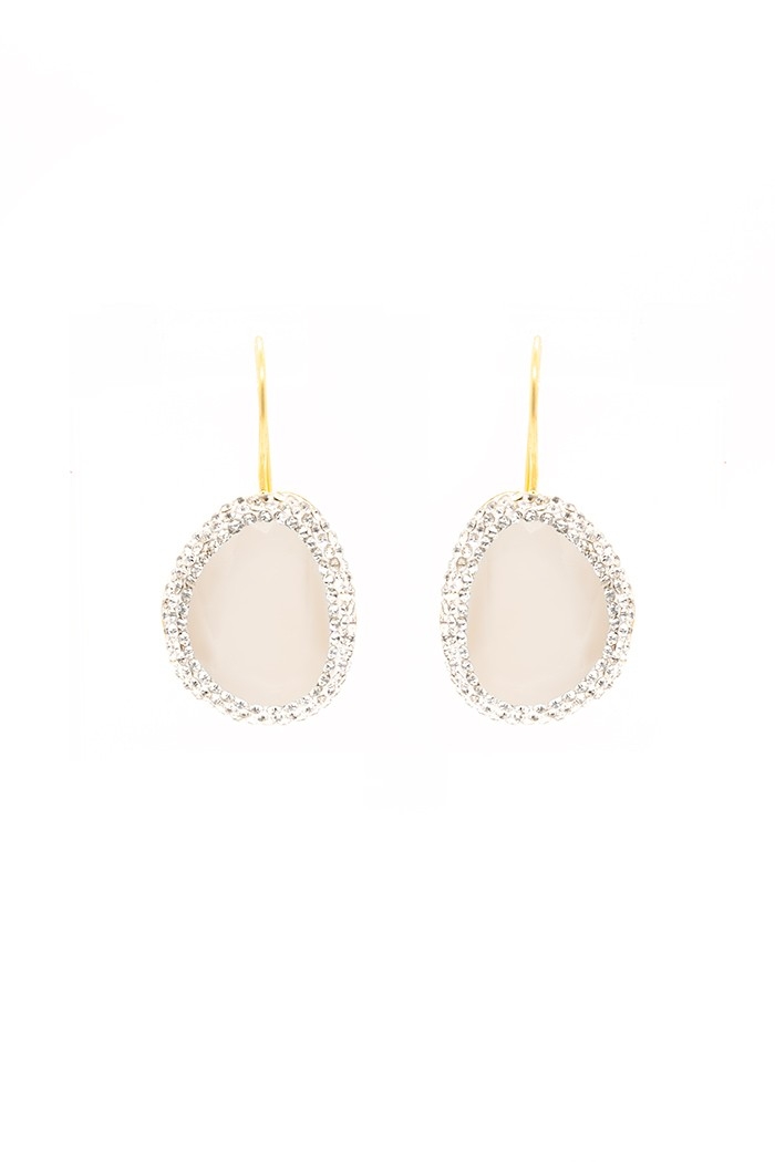 Pendiente Electra Tallas Talla única Colores Blanco