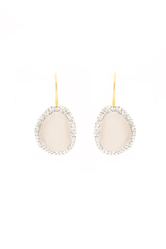 Pendiente Electra Tallas Talla única Colores Blanco