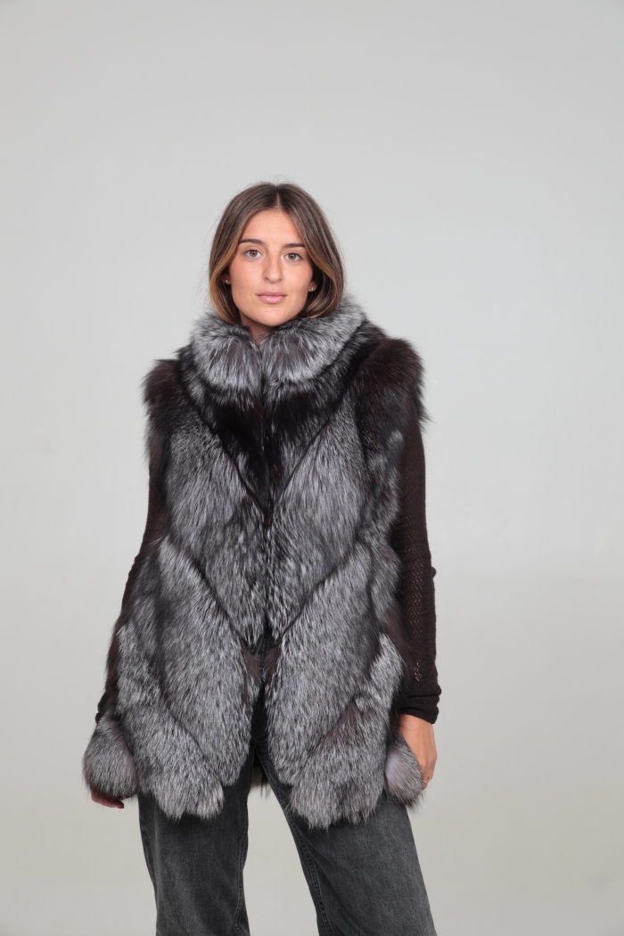 Gilet Meryl Tailles S  Couleurs Grise