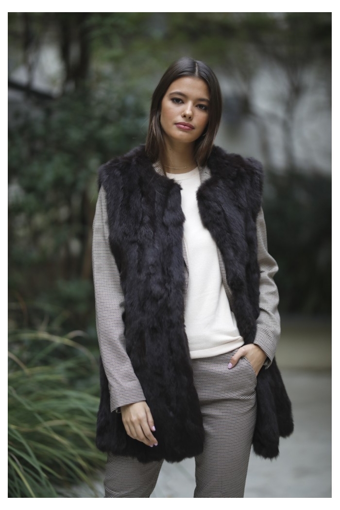 Chaleco Claudia Tallas XXL Colores Marrón