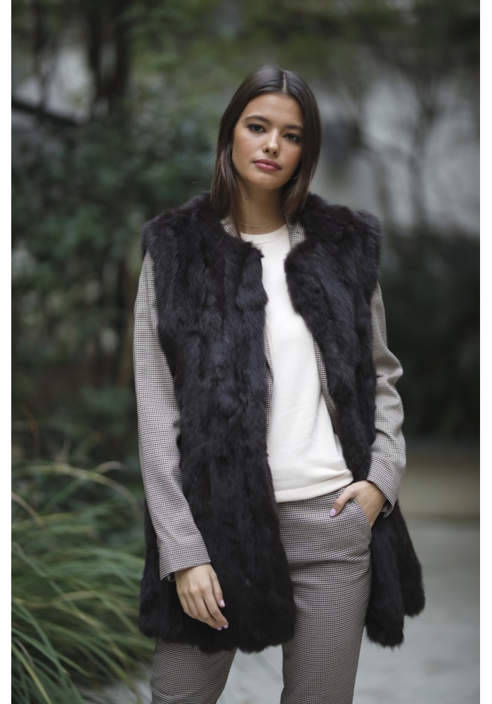 Chaleco Claudia Tallas XXL Colores Marrón