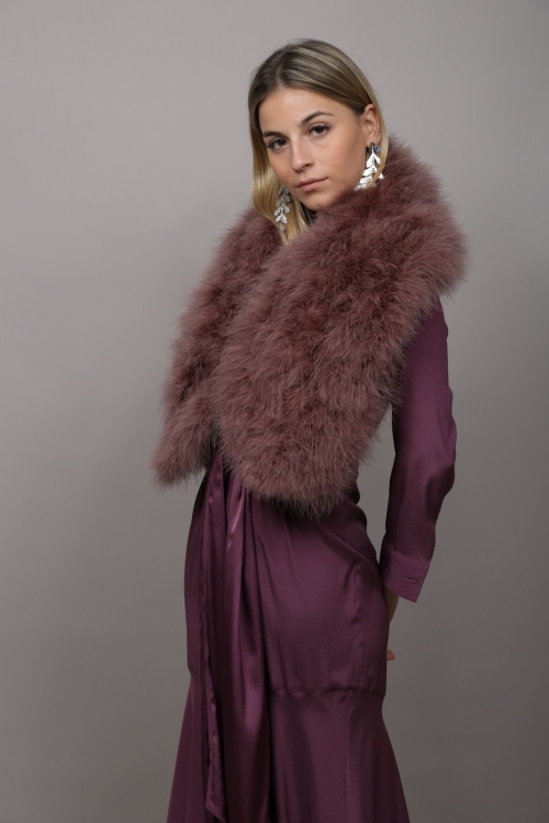 Estola Kylie Tallas Talla única Colores Visón Alilado