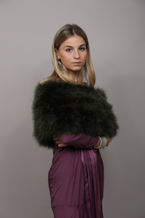 Estola Kylie Tallas Talla única Colores Verde Kaki