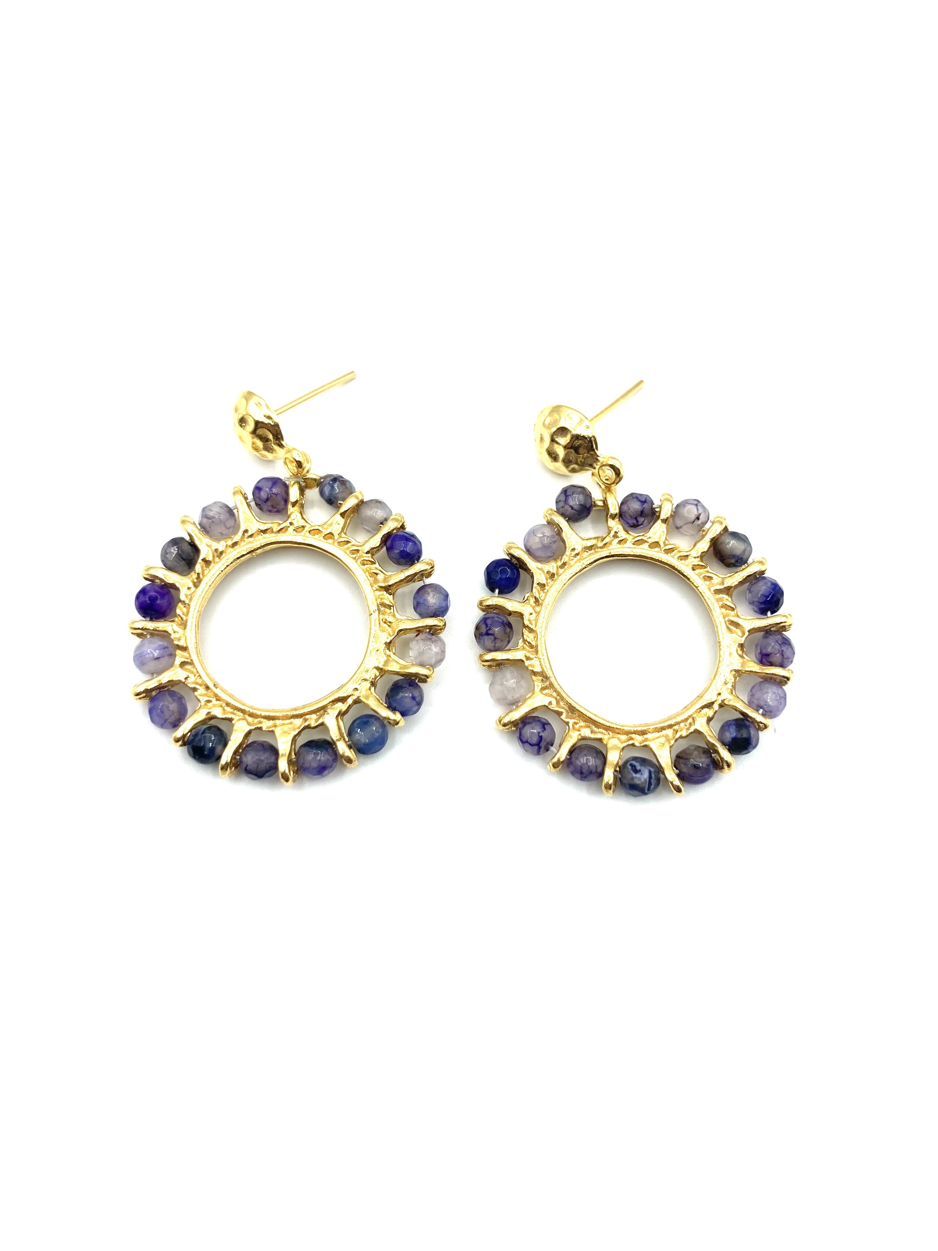 Pendiente Gala Tallas Talla única Colores Violeta