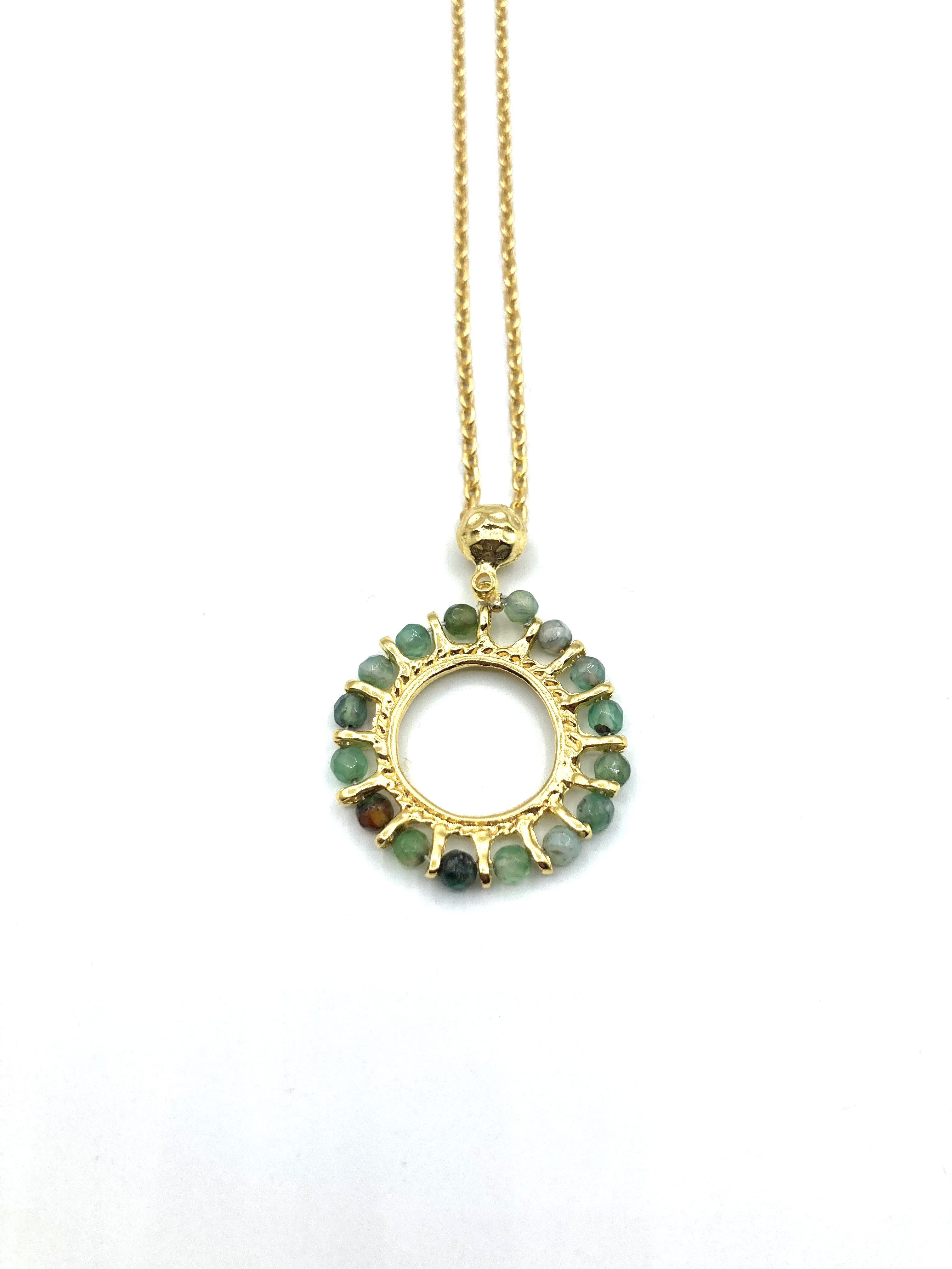 Colgante Sasha Colores Verde Tallas Talla única