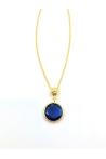 Carola necklace Sizes One size Colours Dark blue Carola necklace Sizes One size Colours Dark blue