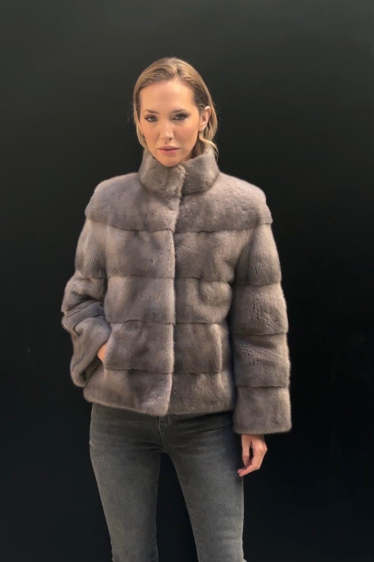 Jaqueta Gianna - 38, Gris avisonado