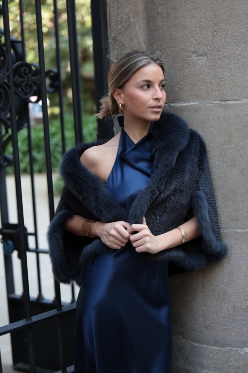 Chaqueta Tula Tallas S/M Colores Azul Noche