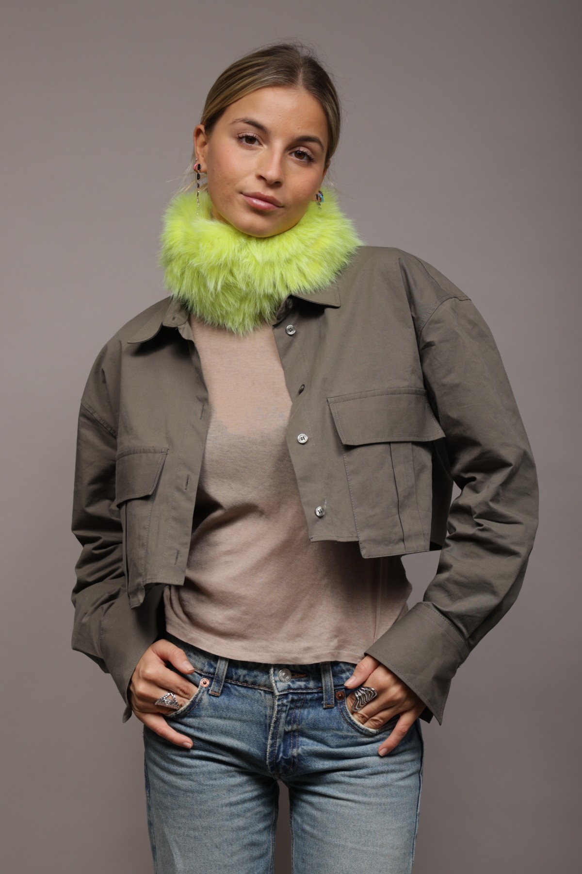 Cuello Hilde Tallas Talla única Colores Verde Lima