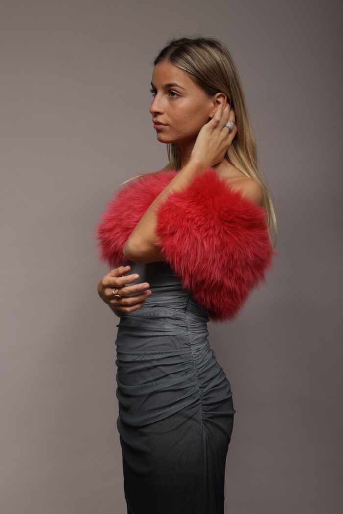 Estola Valentina Colores Rojo Tallas Talla única