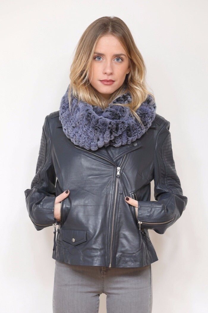 Cuello Scarlett Tallas Talla única Colores Gris oscuro