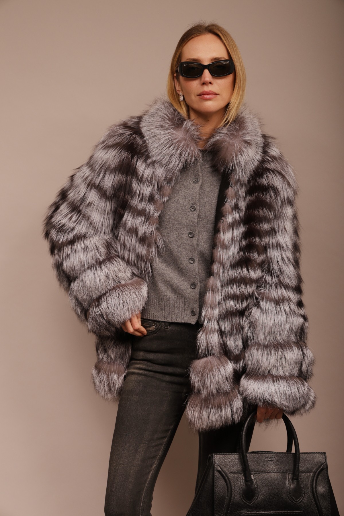 Chaqueta  Maia Tallas XS Colores Gris argenté