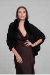 Étole Jamis - Brun tabac, Une taille Étole Jamis - Brun tabac, Une taille