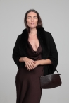 Jamis Stole - Tobacco Brown, One size Jamis Stole - Tobacco Brown, One size
