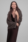 Jamis Stole - Tobacco Brown, One size Jamis Stole - Tobacco Brown, One size